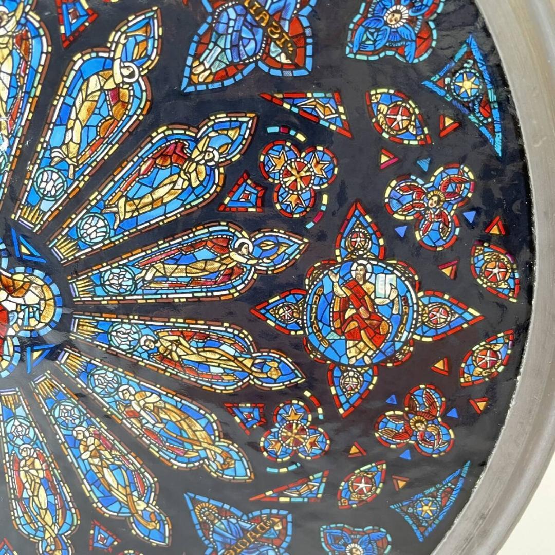 【希少】セントジョン ザ ディヴァイン大聖堂 ステンドグラス チェーン付