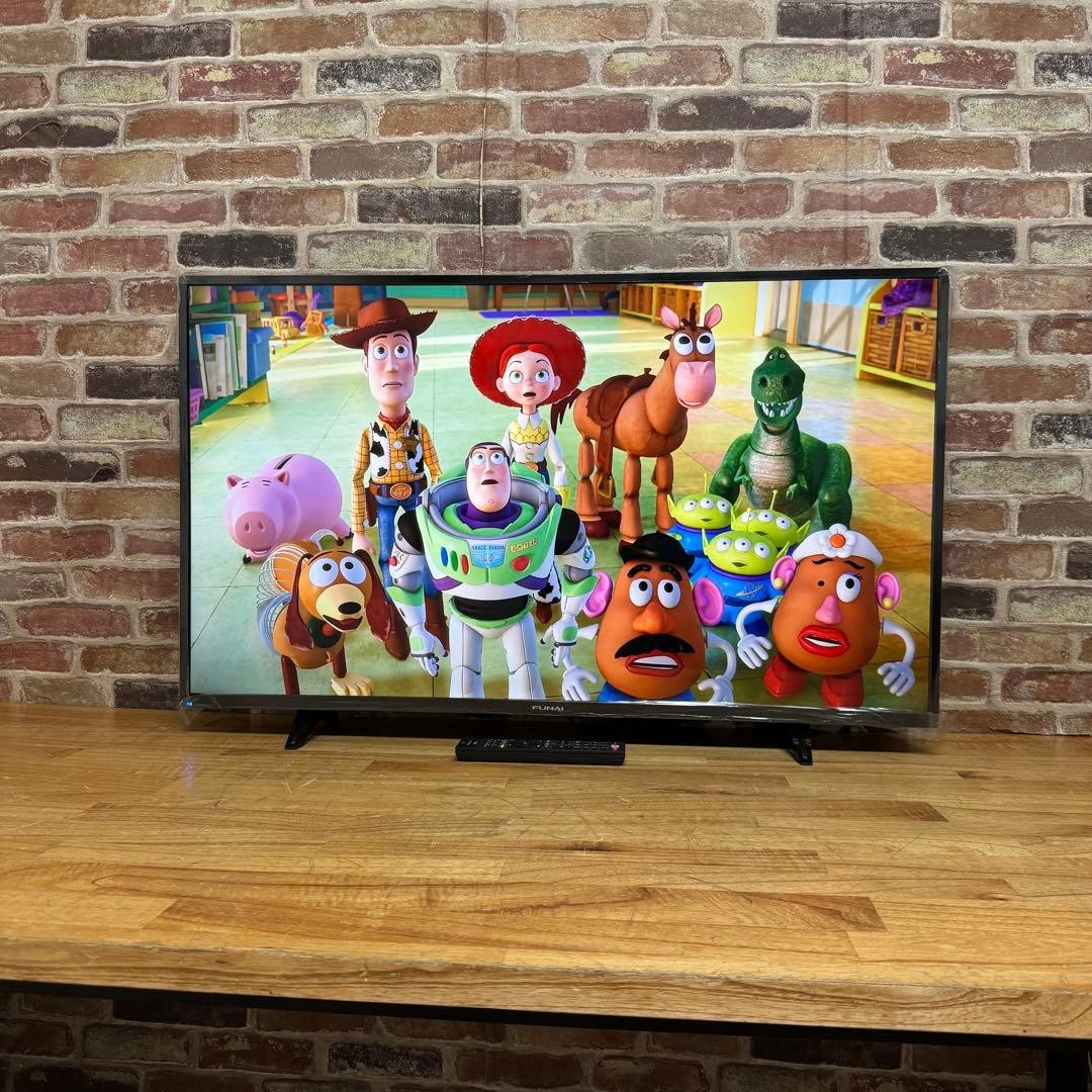 フナイ 43V型 4K 液晶テレビ FL-43U3020 裏番組録画対応 HDR