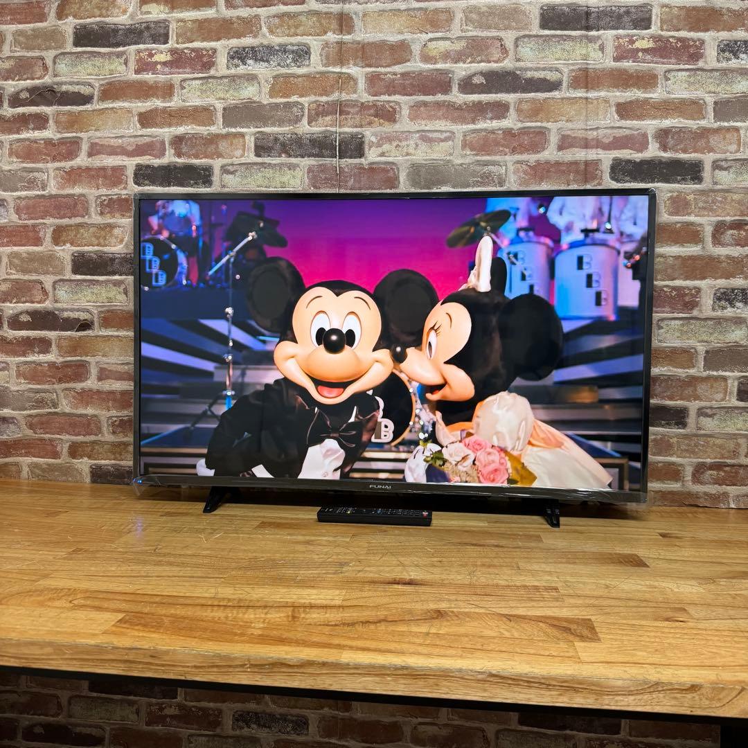 フナイ 43V型 4K 液晶テレビ FL-43U3020 裏番組録画対応 HDR
