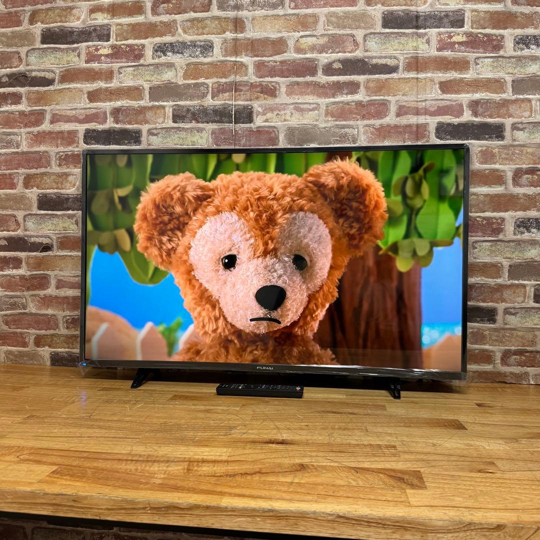 フナイ 43V型 4K 液晶テレビ FL-43U3020 裏番組録画対応 HDR