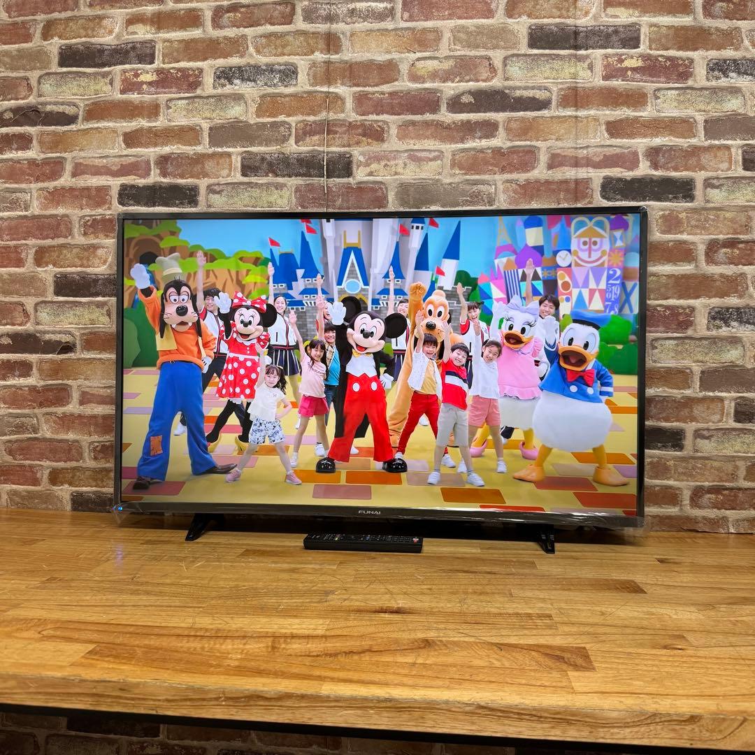 フナイ 43V型 4K 液晶テレビ FL-43U3020 裏番組録画対応 HDR