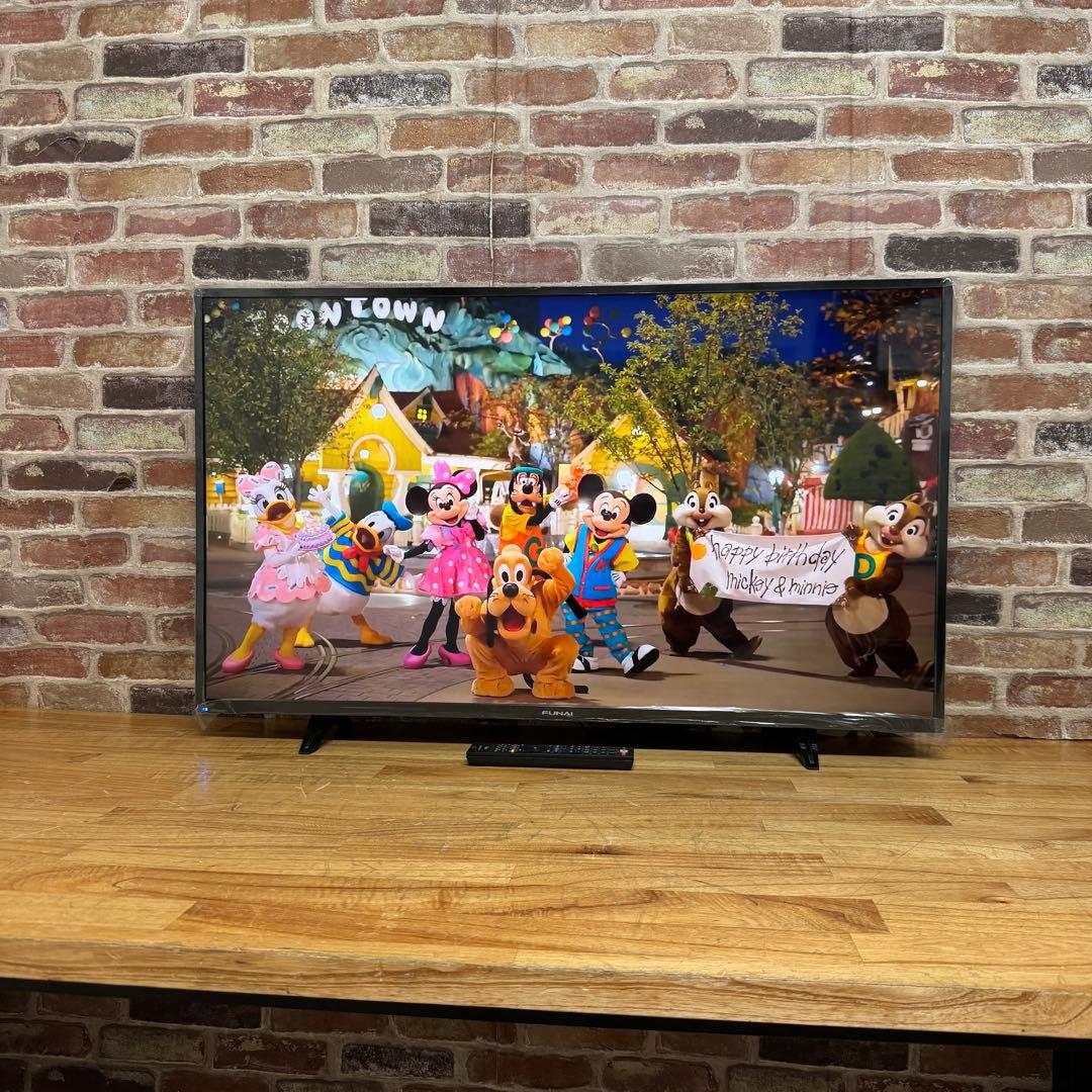 フナイ 43V型 4K 液晶テレビ FL-43U3020 裏番組録画対応 HDR