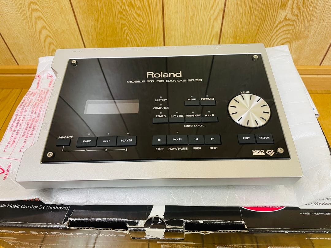 DTM・DAW Roland SD-50 MOBILE STUDIO CANVAS