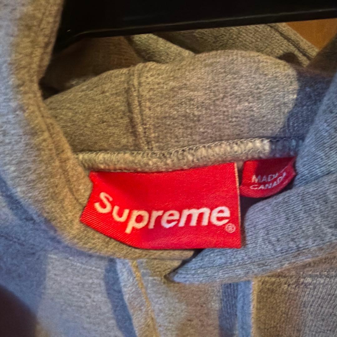 SUPREME マービン・ゲイ プリント パーカー グレー