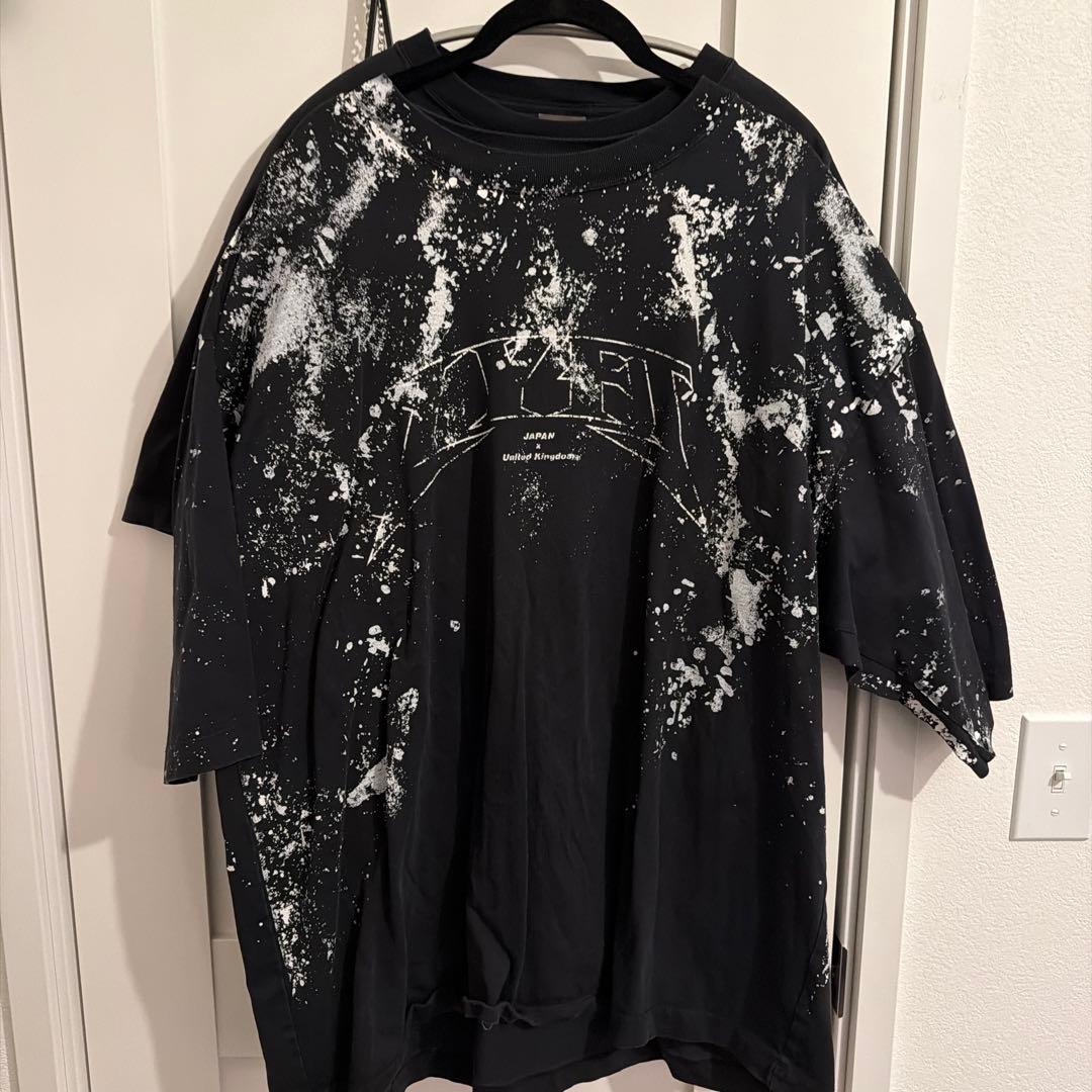 LYFT ブラック スプラッターデザイン Tシャツ 完売品