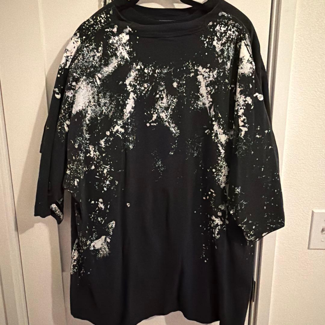 LYFT ブラック スプラッターデザイン Tシャツ 完売品