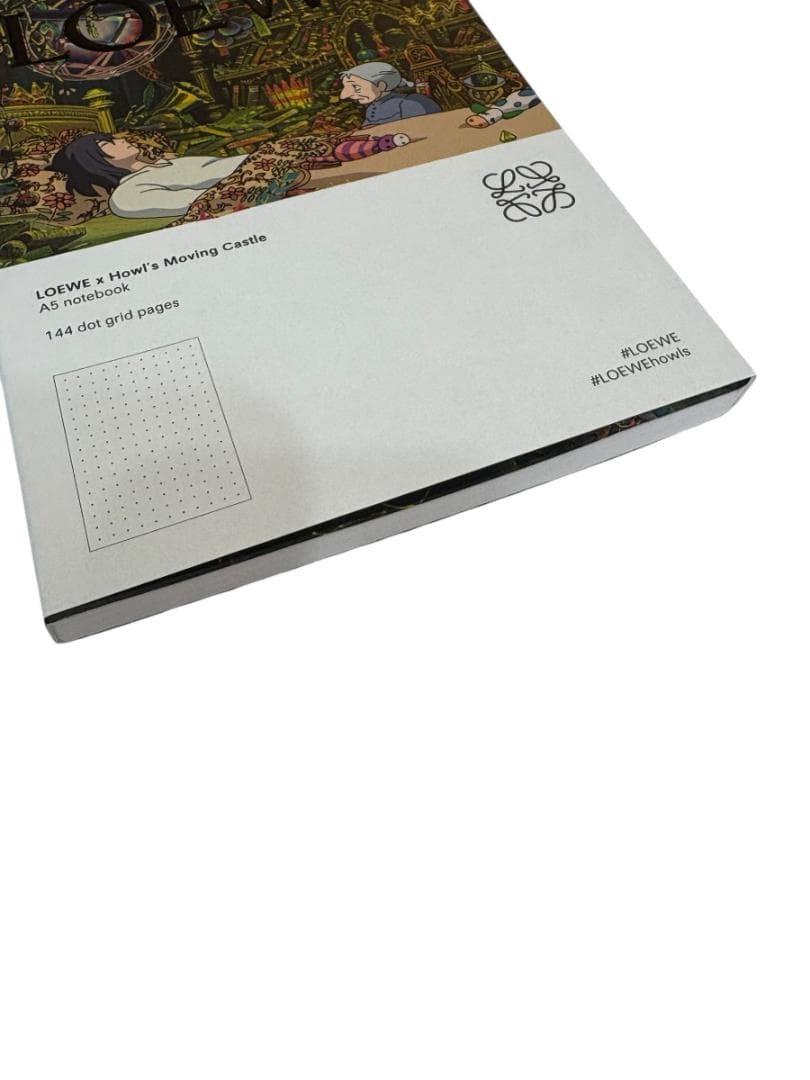 LOEWE ハウルの動く城　未使用ノベルティノート