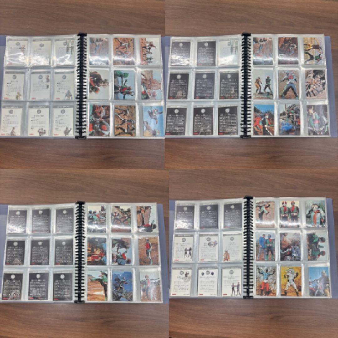 昭和レトロ 旧カルビー 仮面ライダーカード 連番 ラッキーカード