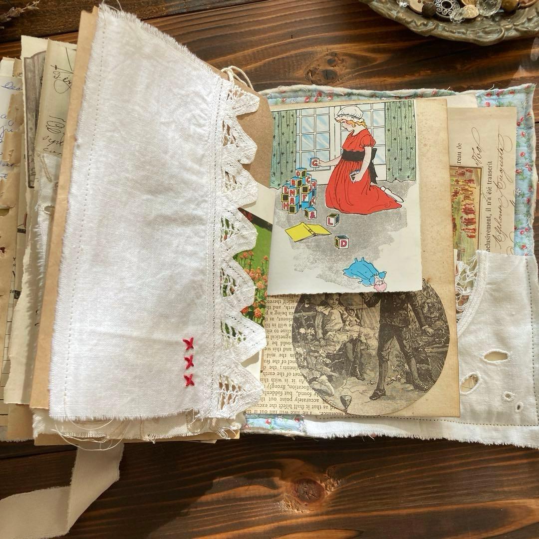 junkjournal ジャンクジャーナル雑記帳　エフェメラセット