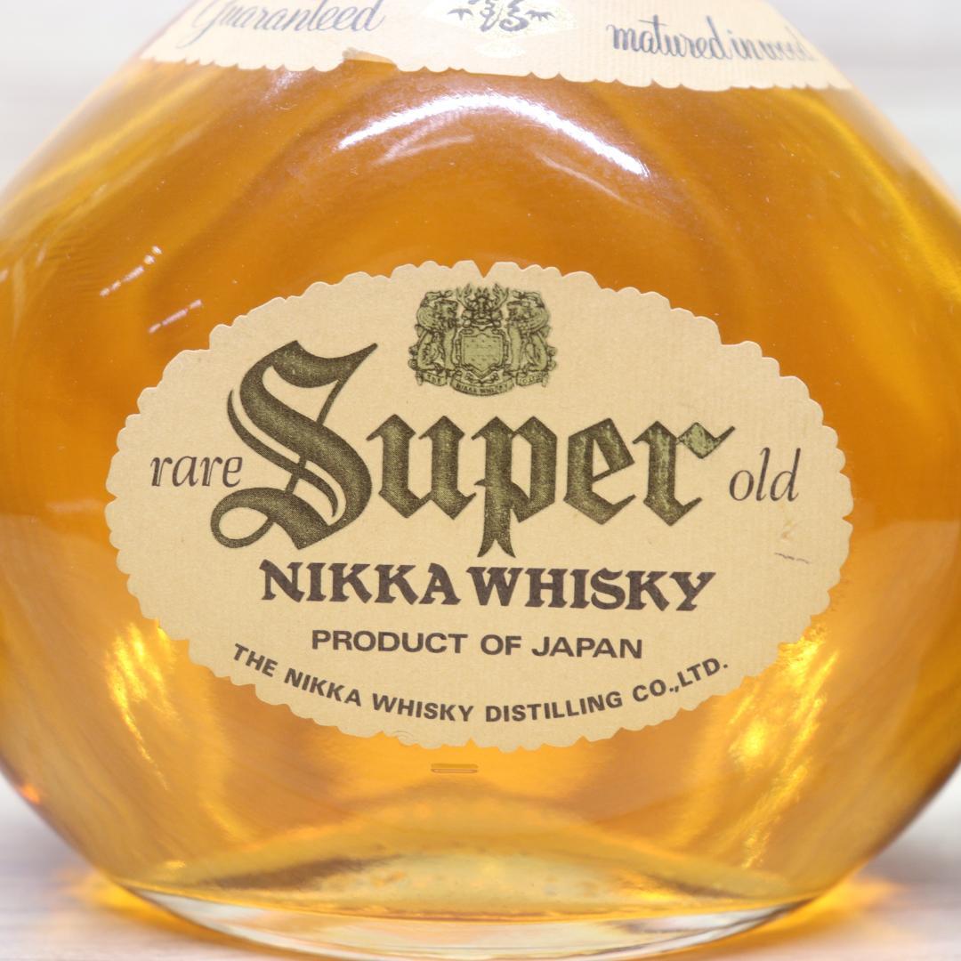 ◆未開栓 4本 スーパーニッカレアオールド  SR まとめ