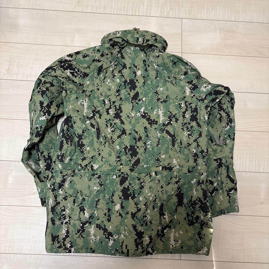 ほぼ未使用USN 米海軍 NWU パーカデジタルカモ 米軍　ゴアテックス