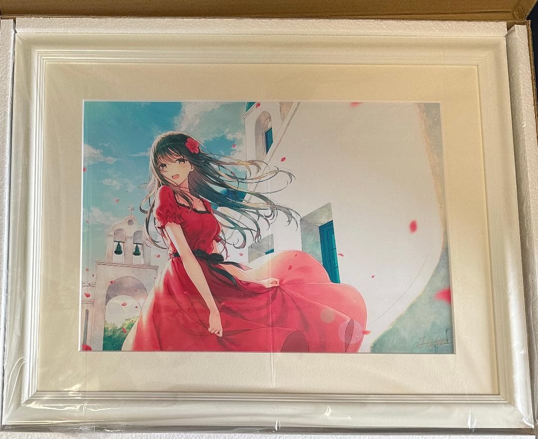 軸中心派 Hiten 直筆サイン入りA3複製原画・Passin ジークレー