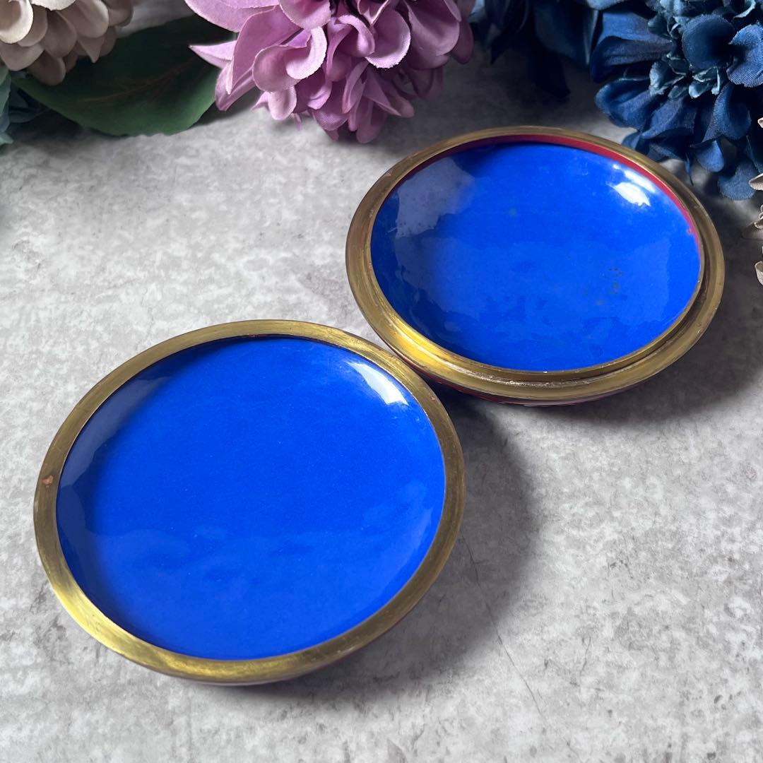 中国【文化大革命時代】堆朱 香合 印合　堆刻　工芸品