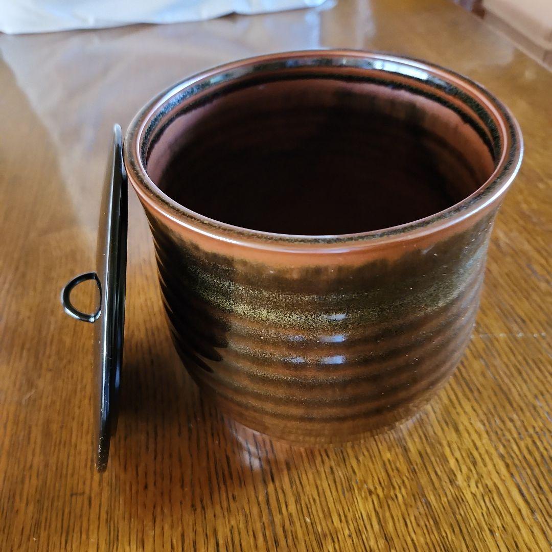 茶道具　古瀬戸水指　藤山作未使用