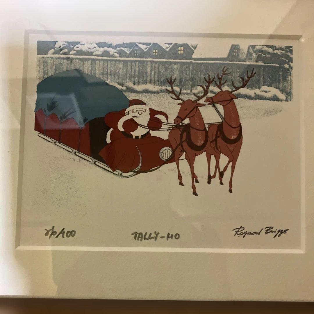 クリスマス ファーザーズクリスマス シルクスクリーン