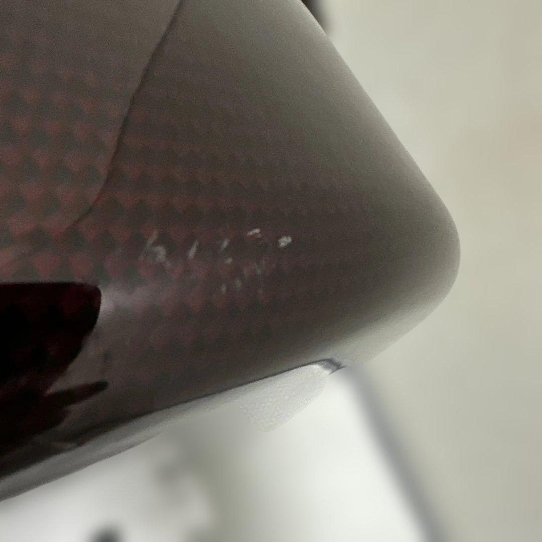 カーボンマック　ビオラケース　カラーワインレッド