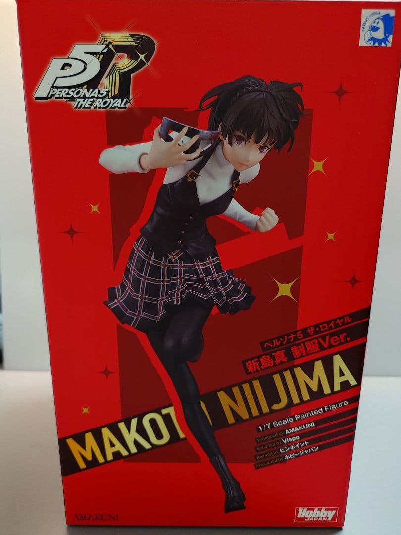 AMAKUNI/ホビージャパン 1/7スケールフィギュア 新島真 制服Ver.