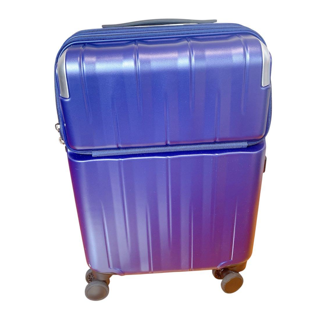 トラベリスト スーツケース フロントオープン　拡張機能あり　35L （43L)