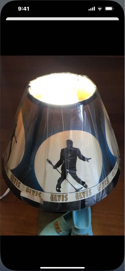 エルビス・プレスリー ランプ 未使用