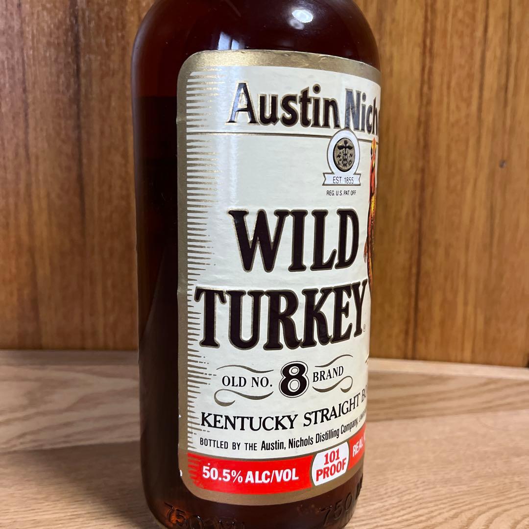 WILD TURKEY ワイルドターキー　８年　101PROOF 750ml