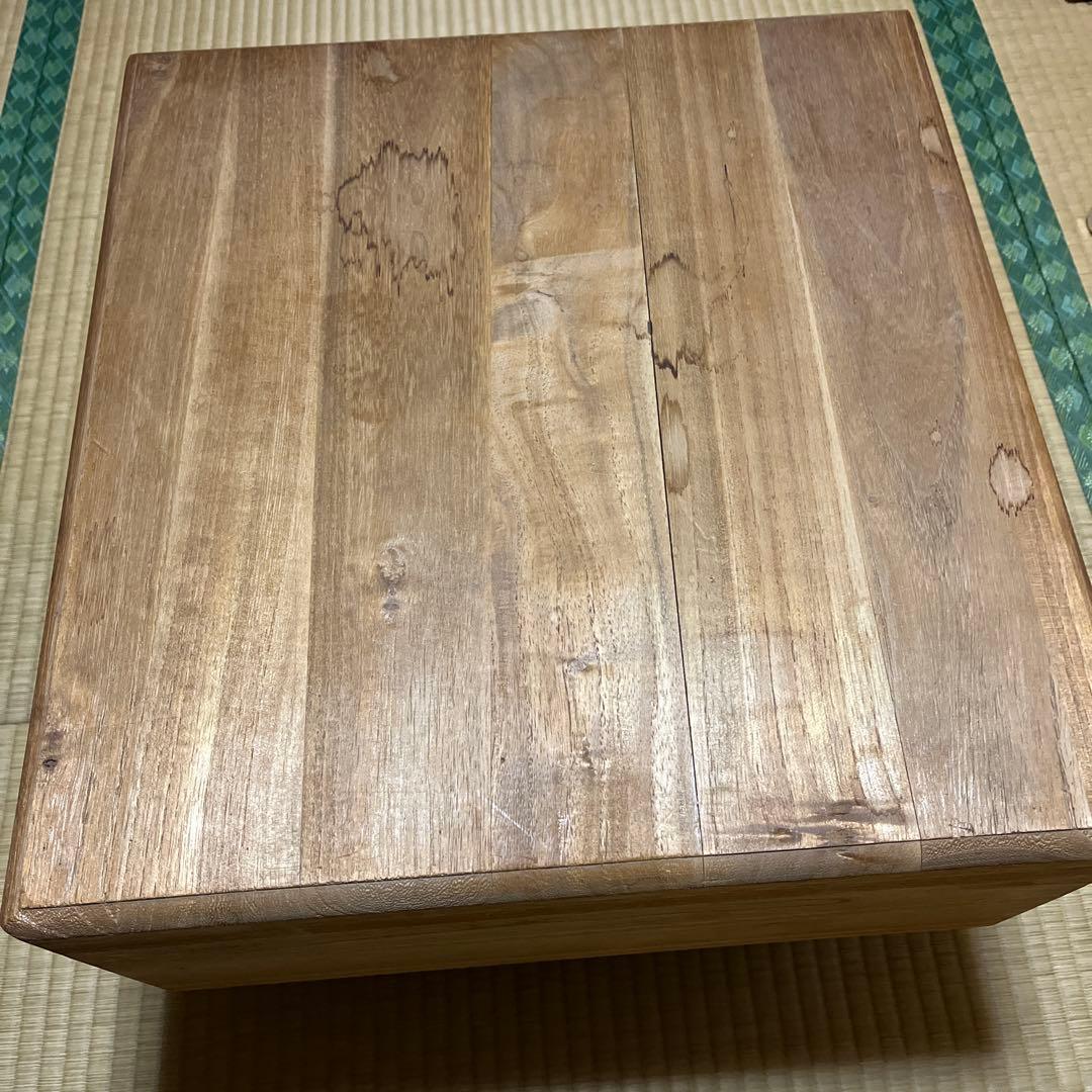 高級囲碁盤 碁石セット 脚付き ヘソ有り　蛤碁石