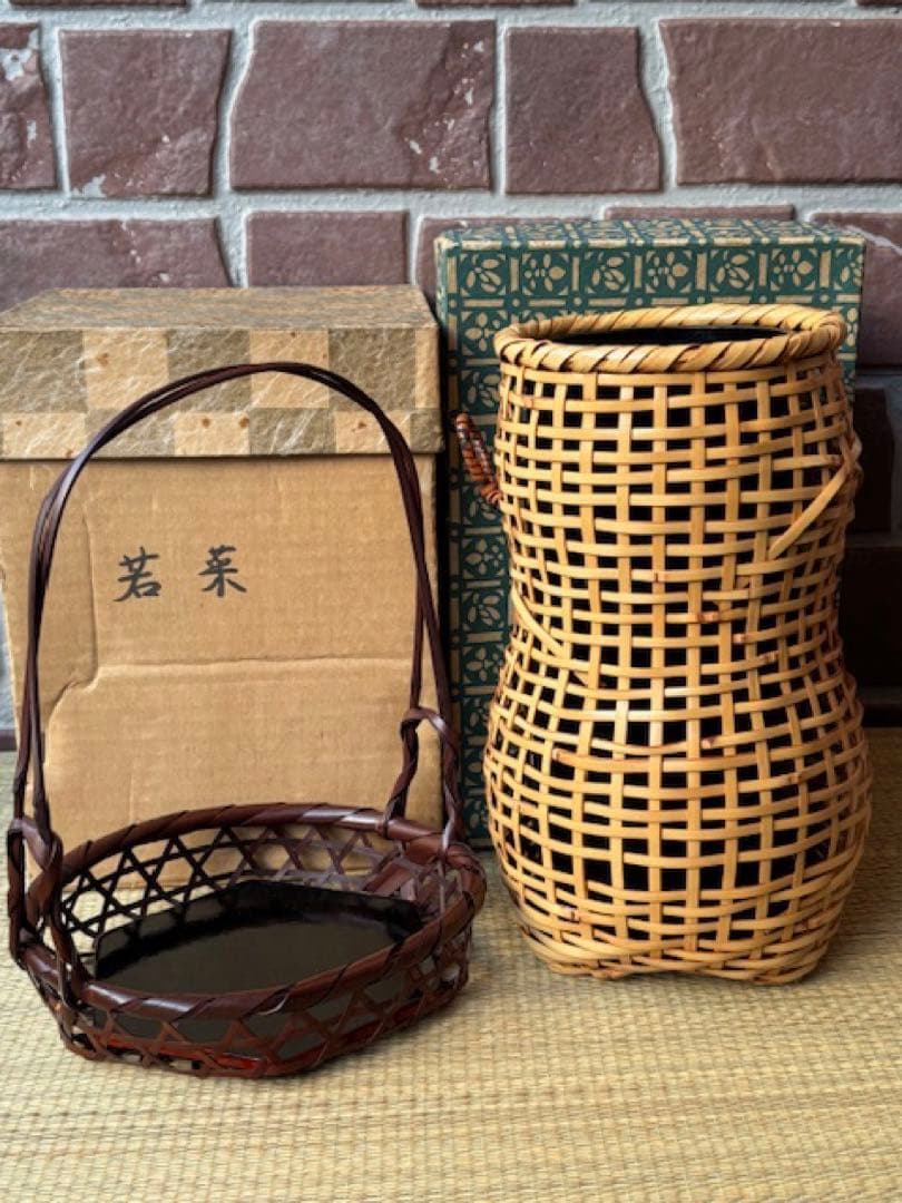 茶道具銅水注銅薬缶水指花籠織部焼黒楽茶碗備前焼花器徳利漆器三木町棚覚々斎好江岑棚