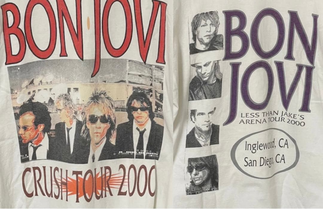 レア　入手困難　ボンジョヴィ　ヴィンテージ　ロングT!
