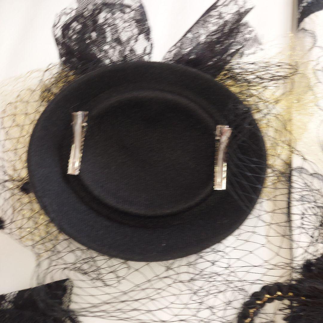 正絹振袖 蝶と辻ヶ花模様 黒と白 帯揚げ 帯締め 重ね襟 髪飾り