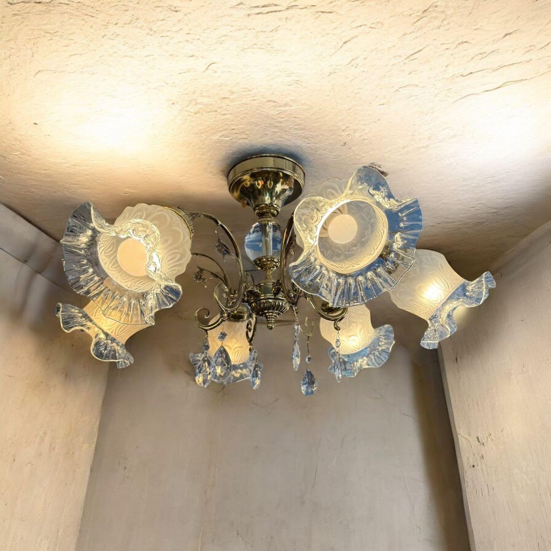 HR894 【輸入照明　スペイン製】　シーリングシャンデリアAKL203-H6