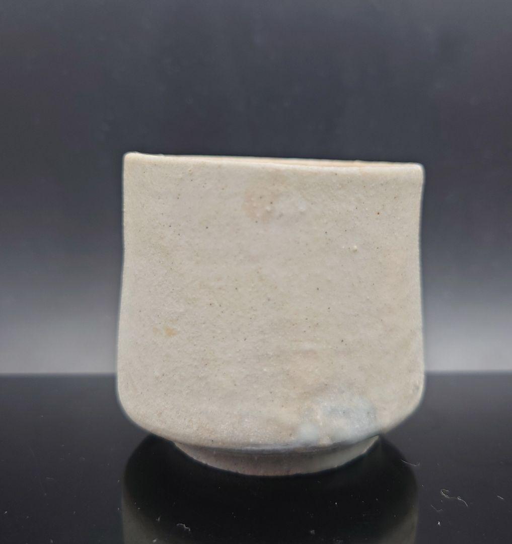 梶原靖元　雲泥杯　粉引　ぐい呑　雲岱里