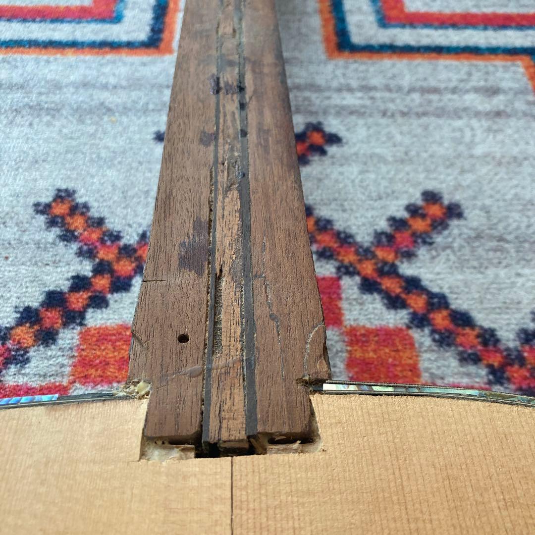 か*ー様 ハンドメイドギター　ジャンク品　マッカサーエボニー