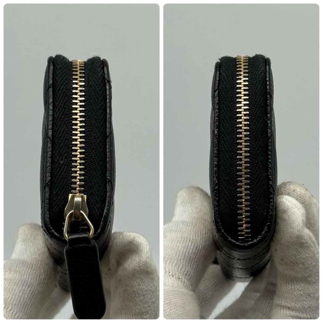 【箱付き・極美品】シャネル キャビアスキン カード　ケース　小銭入れ