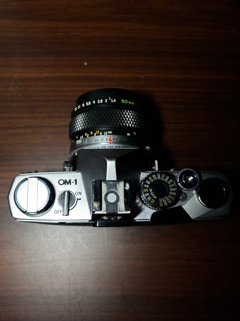 OLYMPUS OM1 zuiko auto-s 50mm f1.4 美品完動品