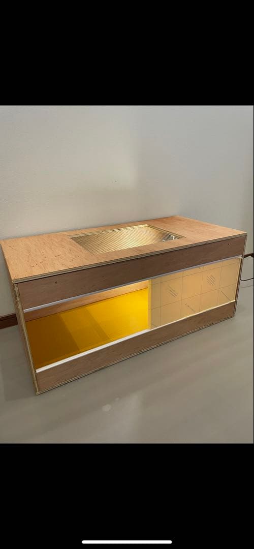 み　 木製ケージ90×45×45 サイズオーダー可能　爬虫類　小動物