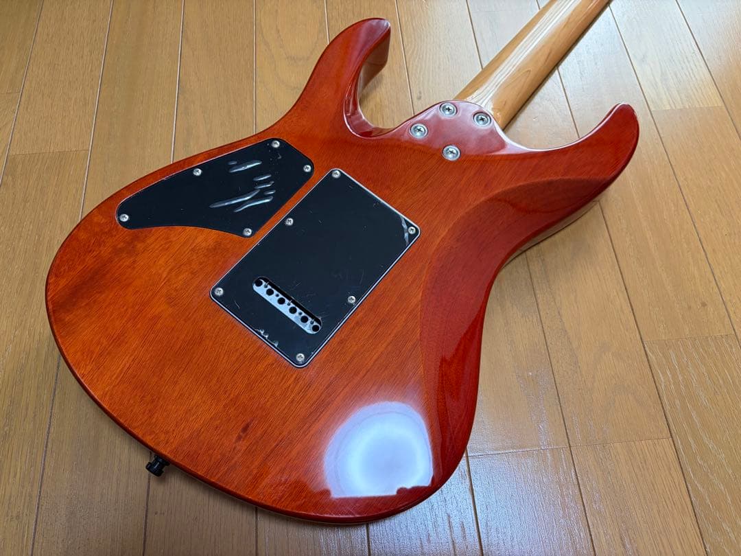 eart エレキギター 虎目トップ ステンレスフレット suhrタイプ