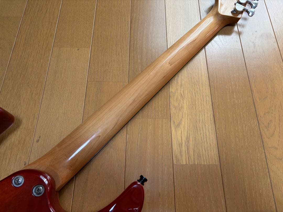 eart エレキギター 虎目トップ ステンレスフレット suhrタイプ