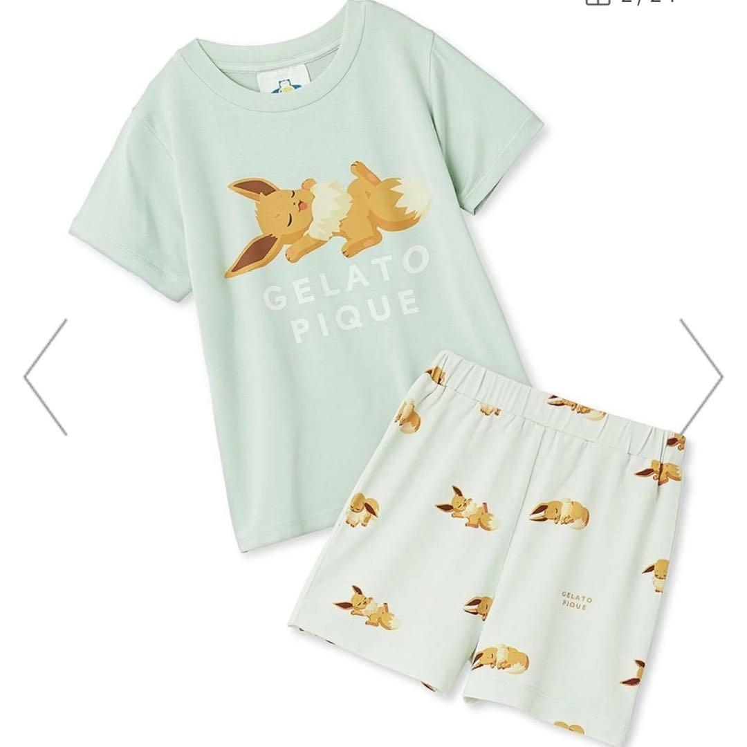 【国内正規品】新品未開封　ジェラートピケ ポケモン イーブイ90cm 100cm