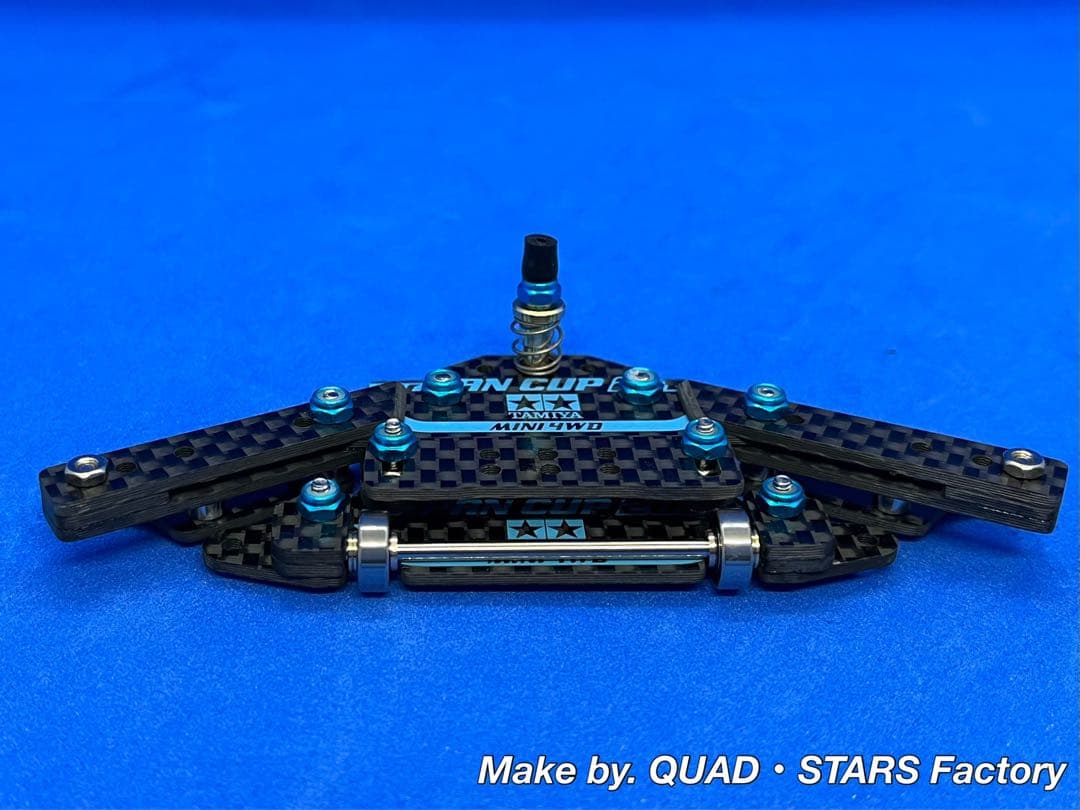 【ミニ四駆・MS用】2軸ATピボット＋1軸リヤアンカー＋リヤスキッド　2021