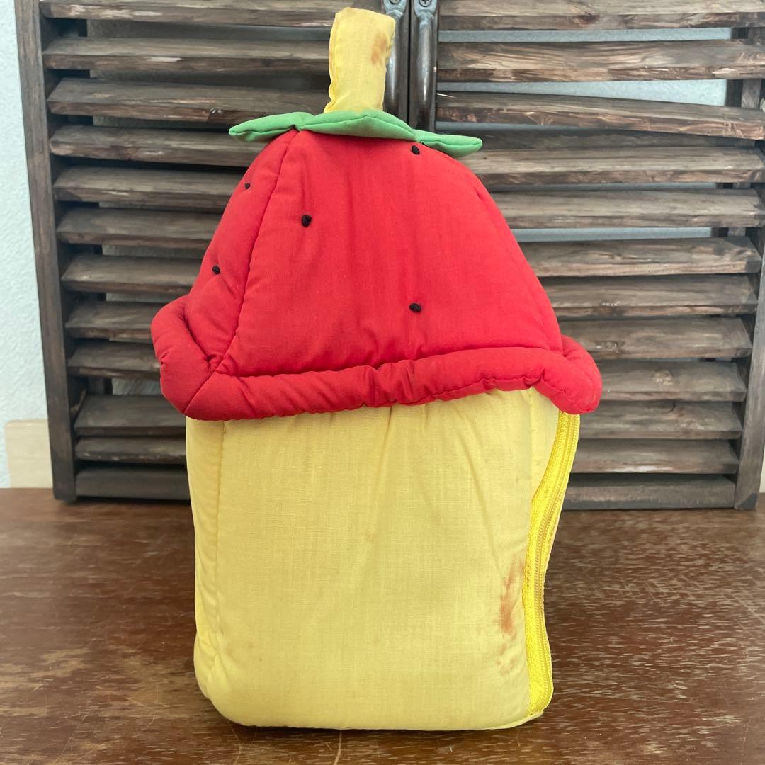 1997年　ハローキティ　いちごハウス　ぬいぐるみ　マスコット　レトロ　当時物