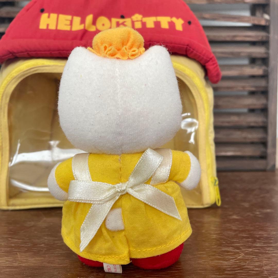 1997年　ハローキティ　いちごハウス　ぬいぐるみ　マスコット　レトロ　当時物