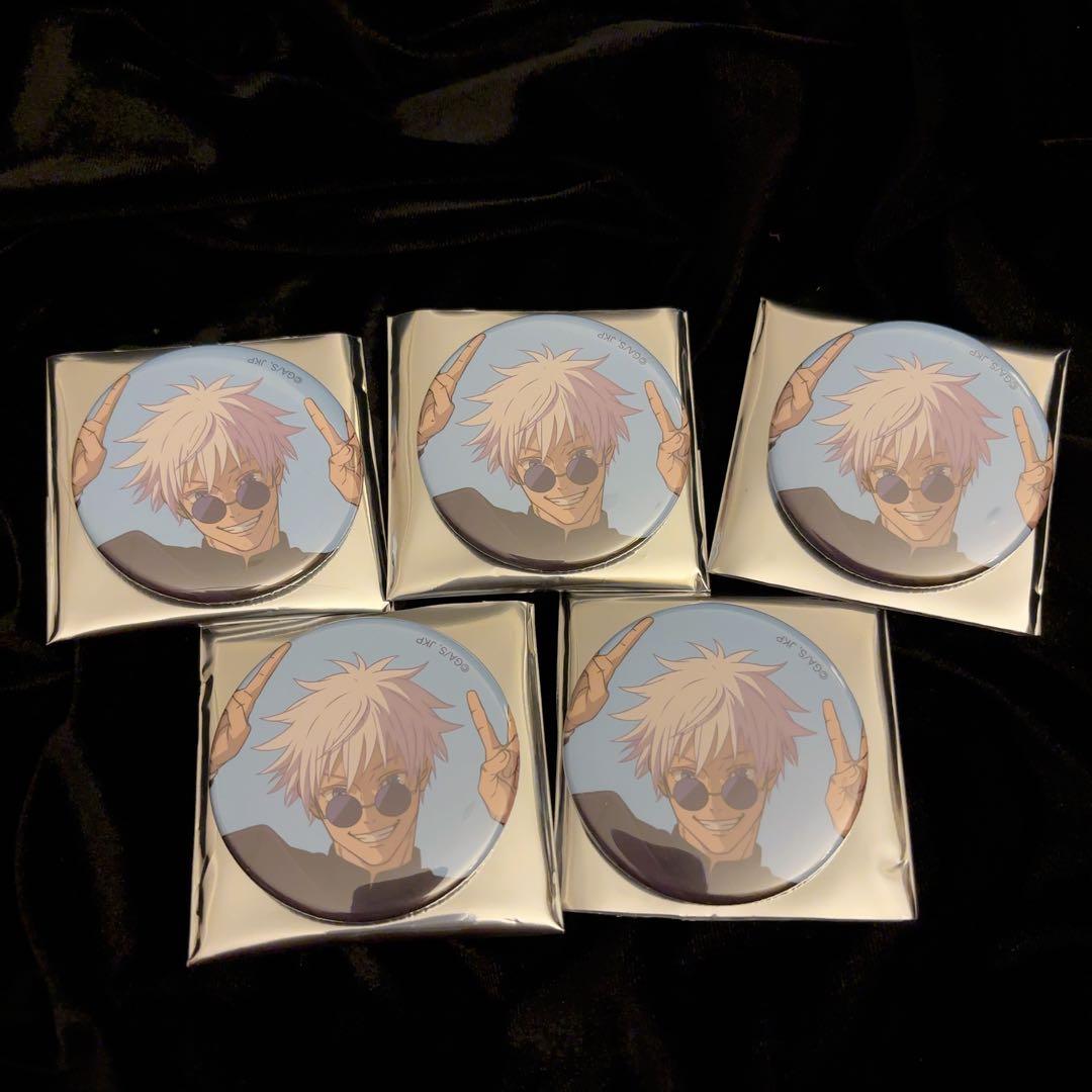 アニメーション 呪術廻戦展 懐玉玉折 渋谷事変 五条悟 缶バッジ