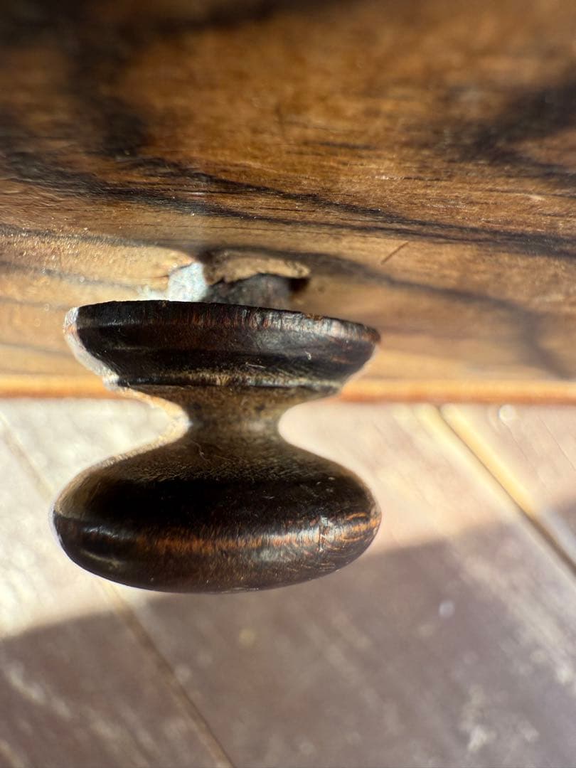 黒柿 古民具　時代物　小箪笥 ヴィンテージ 昭和レトロ　レトロ　アンティーク