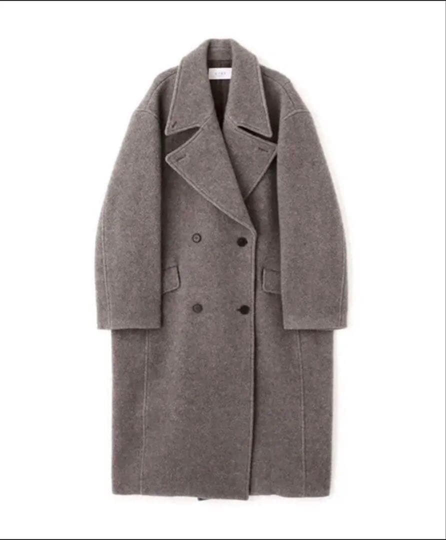 ＊値下げ＊ETRE TOKYOダブルブレスト　ウールコートS