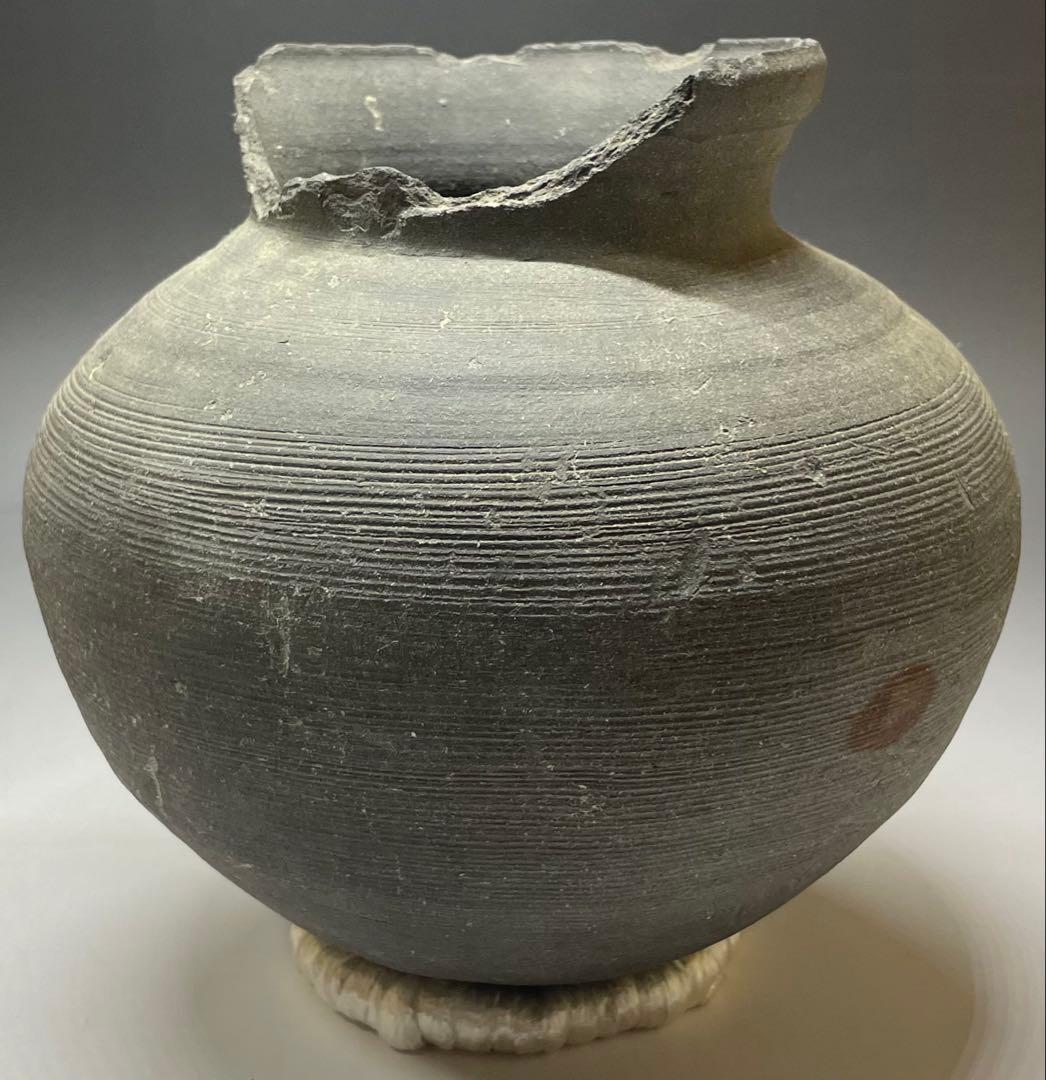 須恵器　新羅　土器　丸瓶　丸壺　d7703