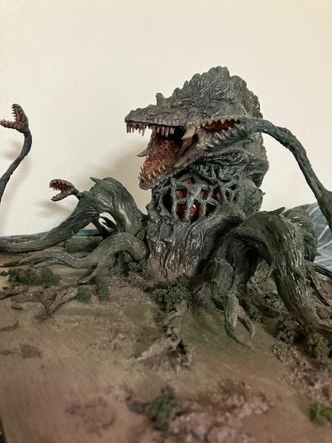 【最終価格】★ビオランテ 青島文化教材社 ジオラマ仕様 塗装済み完成品★