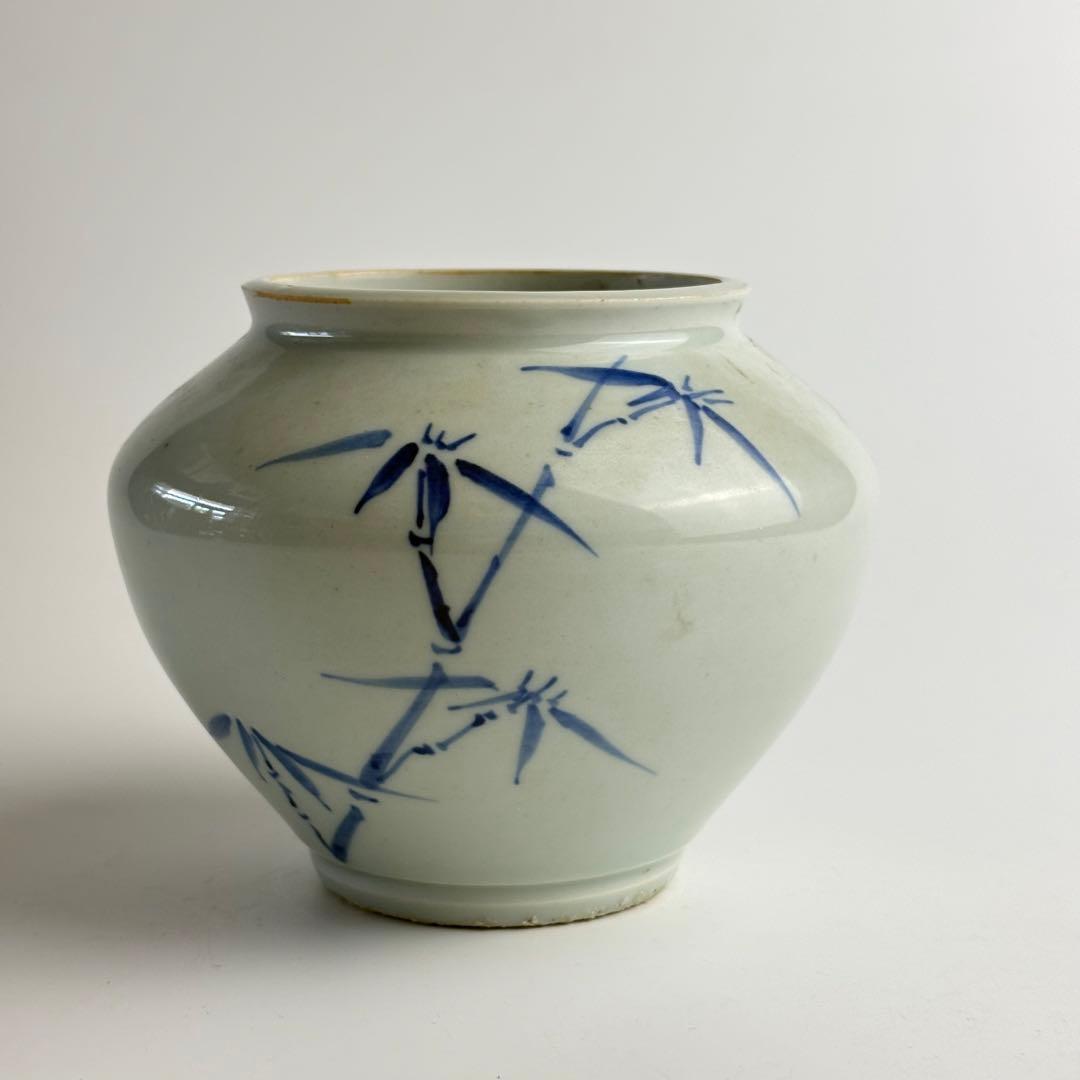 染付 壺 李朝 壷 小壺