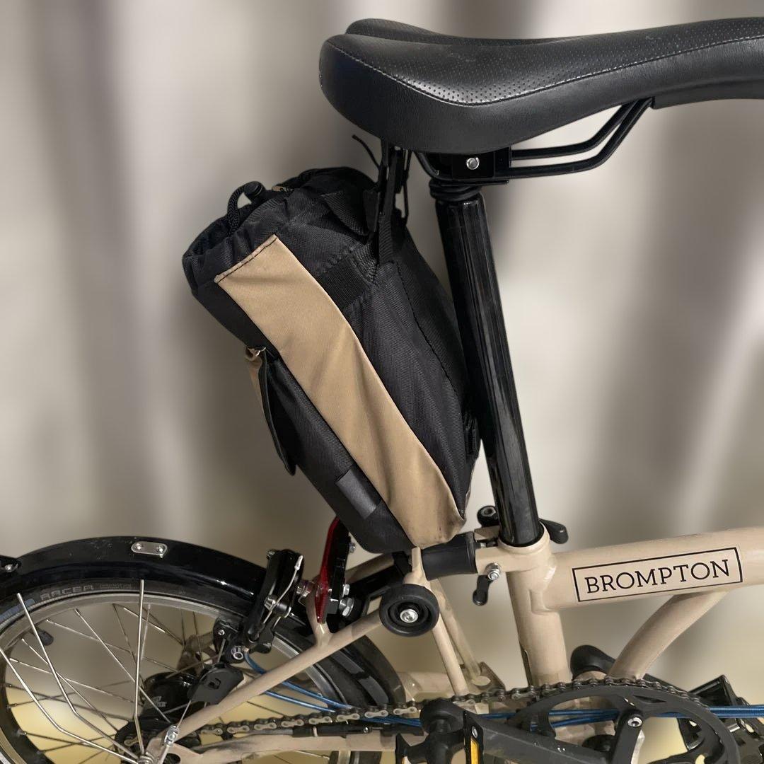 BROMPTON 2024年製Cライン6速折たたみ自転車 ベージュ16インチ