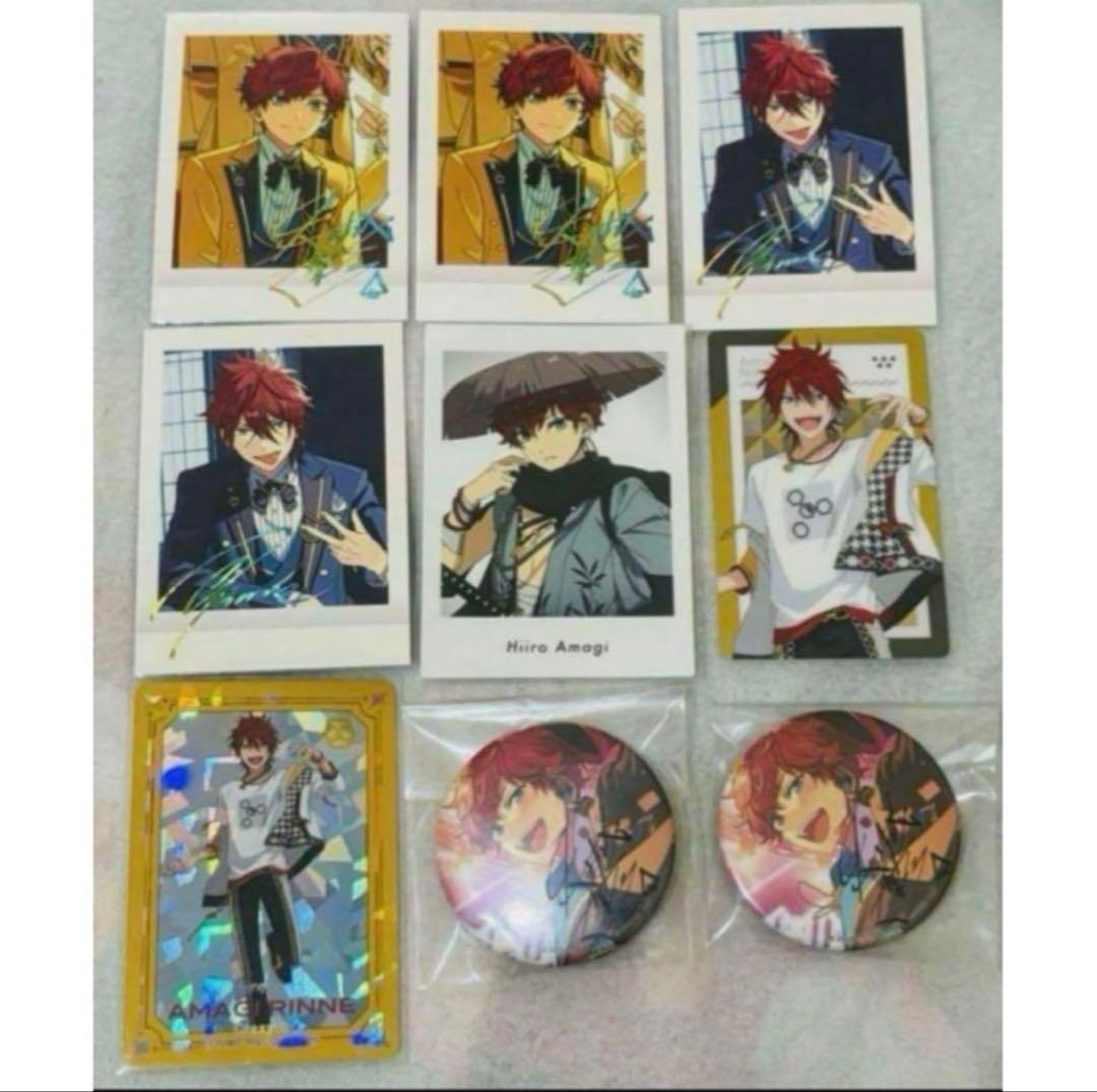 あんスタ　一彩　燐音　ぱしゃこれ5周年4枚　特典ぱしゃっつ　ポトレ缶２個　カード