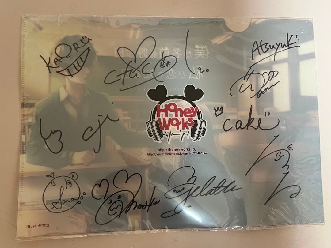 Honey Works 直筆サイン