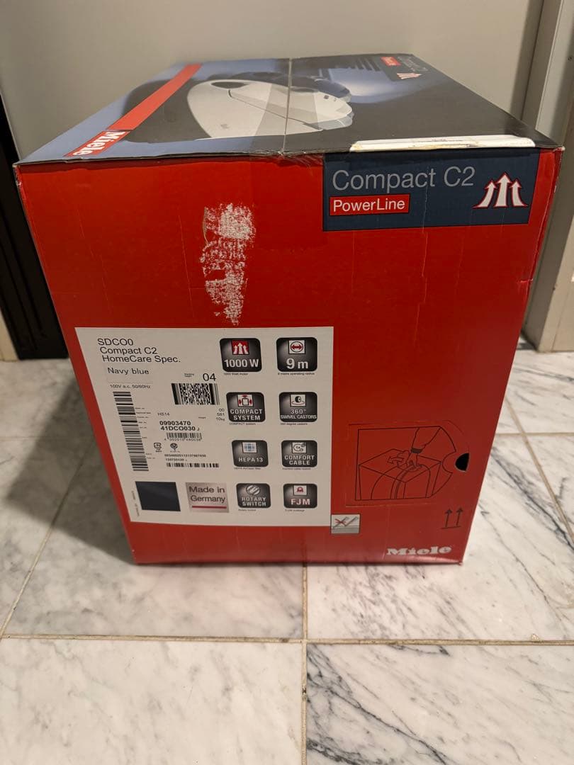 【新品未開封】Miere CompactC2 ドイツ製キャニスター掃除機 ミーレ